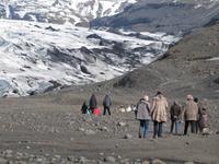 Am Gletscher Sólheimajökull