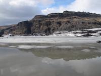 Am Gletscher Sólheimajökull