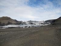 Am Gletscher Sólheimajökull