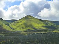 Lava-Landschaft im Hochland Landmannalaugar