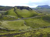 Lava-Landschaft im Hochland Landmannalaugar