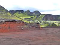 Lava-Landschaft im Hochland Landmannalaugar