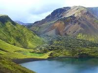 Seen im Hochland Landmannalaugar - tolle Farben