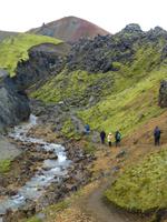 Wanderung im Hochland von Landmannalaugar