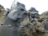 Im Hochland Landmannalaugar - Obsidian-Felsen