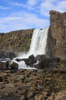 Wasserfall Oxararfoss in Thingvellir