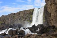 Wasserfall Oxararfoss in Thingvellir