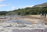 Geysir Strokkur - Stufe 1