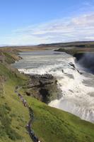 Der Goldene Wasserfall Gullfoss