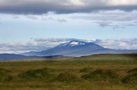 Blick auf den Vulkan Hekla