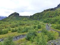 Wanderung bei Basar in Thorsmörk