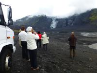 Fotostopp am 2010-Vulkan Eyjafjallajökull