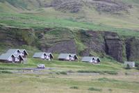 Häuser in Vik an der Südküste Islands