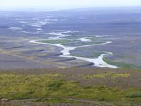 Am Aussichtspunkt im Skaftafell-Nationalpark