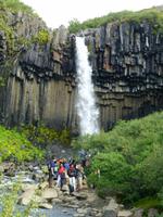 Wanderung zum Svartifoss im Skaftafell-Nationalpark