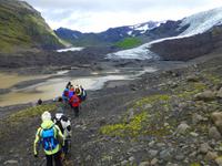 Gletscherwanderung am Falljökull bei Skaftafell