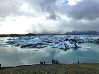 An der Gletscherlagune Jökulsarlon