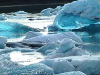 Eisberge auf der Gletscherlagune Jökulsarlon