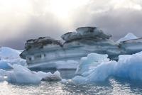 Eisberge auf der Gletscherlagune Jökulsarlon