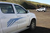Jeep des Vatnajökull-Nationalpark-Rangers