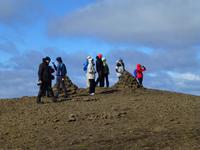 Auf dem Gipfel des Laki