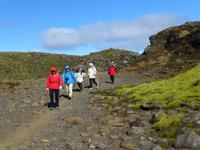 Wanderung an der Laki-Kraterreihe