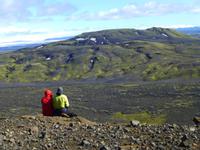 Wanderung an der Laki-Kraterreihe