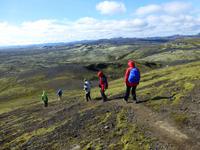 Wanderung an der Laki-Kraterreihe