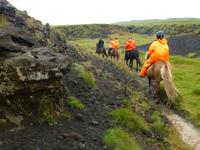 Reitausflug auf Islandpferden in Süd-Island