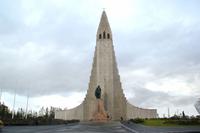 Reykjavik die Hallgrimskirche