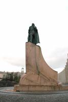 Reykjavik - Hallgrimskirche Leif Eriksson