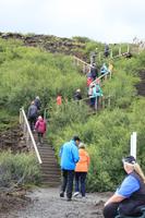 Island Krater Grabrok Eingang