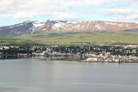 Island - Blick auf Akureyri