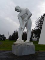 Unser erster Halt in Reykjavik war das Skulpturenmuseum von Asmundur Sveinsson.