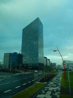 Der Gebäudekomplex Höfdatorg soll eine Brücke zwischen altem Zentrum und dem Finanzdistrikt von Reykjavik herstellen.