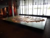 Im Rathaus von Reykjavik befindet sich eine große topografische Karte von Island.