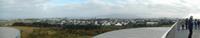 Panoramabild von Reykjavik.