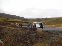 Von unserem erhöhten Parkplatz aus hatten wir eine grandiose Aussicht über Nesjavellir.