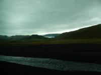 Dann machten wir uns auf den Weg zur Gletscherzunge Solheimajökull.