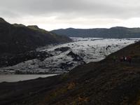 Unsere Wanderung zum Solheimajökull.