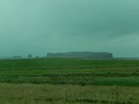 Auf der Fahrt zum schwarzen Strand von Vik konnten wir trotz schlechter Sicht deutlich die Vestmannaeyjar sehen.