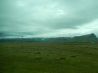 Über den Gletschern hing immer noch tief eine dichte Wolkendecke.