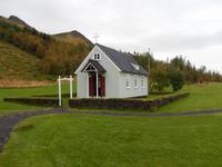 Auch eine kleine Dorfkirche steht im Skogar-Museum.