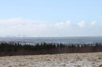 Aussicht auf Reykjavik vom Perlan