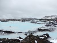 vor der Blauen Lagune