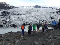 Solheimajökull-Gletscher