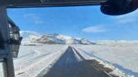Aussicht aus dem Reisebus