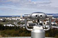 Blick auf Reykjavik