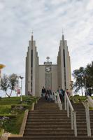 Island - Kirche von Akureyri 