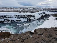 Island, Gullfoss Wasserfall